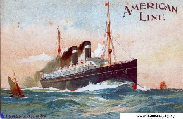 Image of ss St. Paul (American Line)