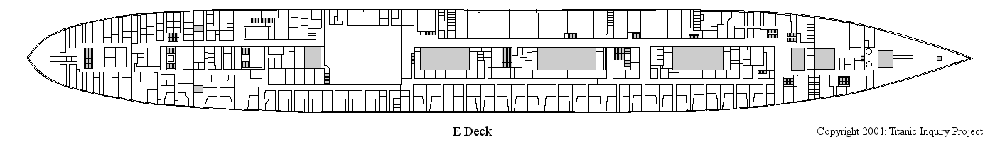 Image: Plan of E Deck