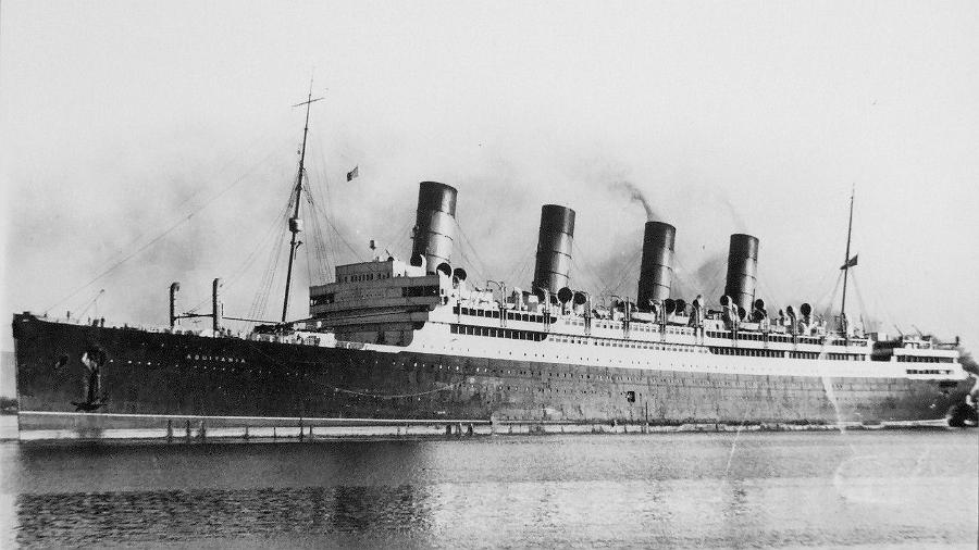Image of ss Aquitania (Cunard Line)