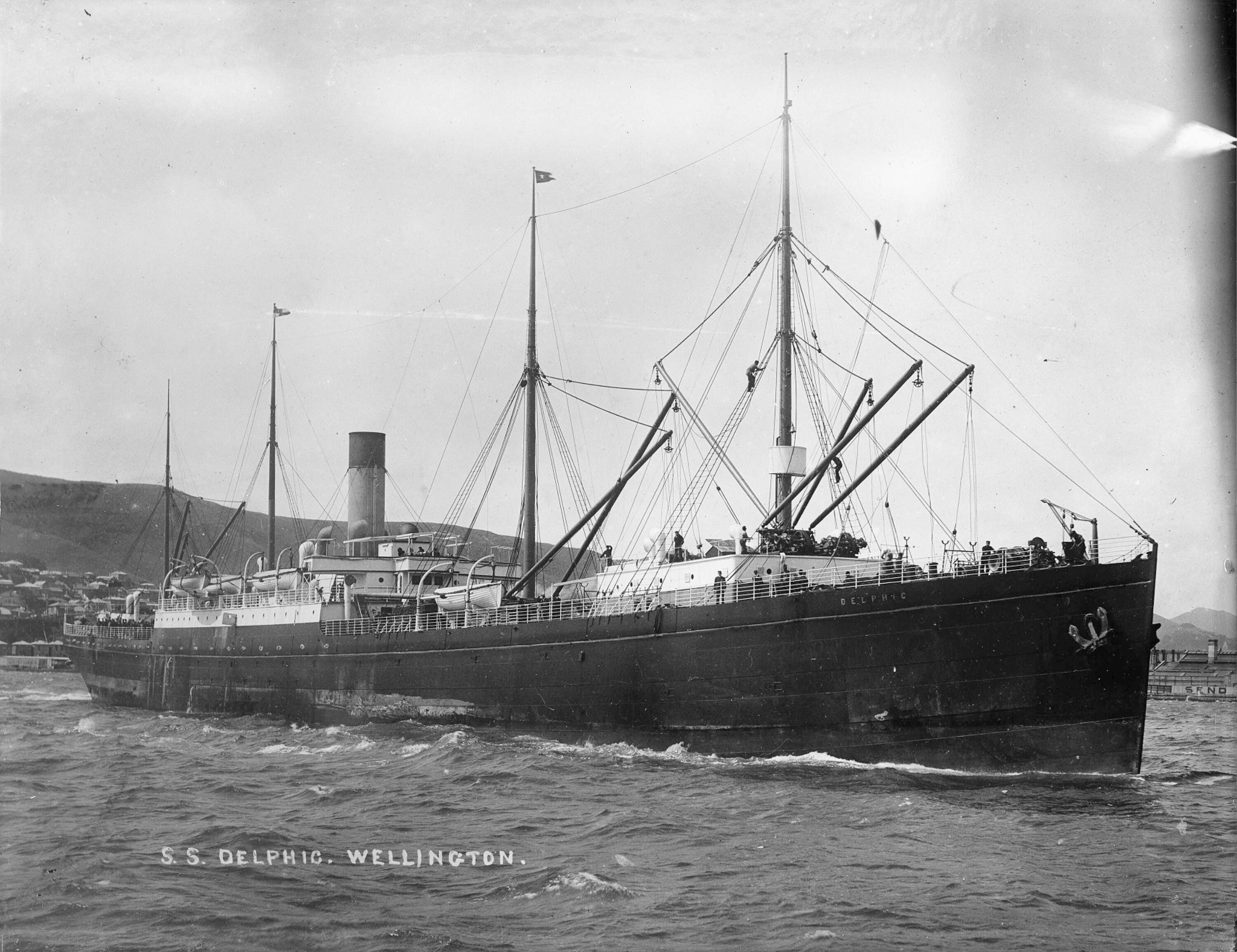 Image of steamship Delphic