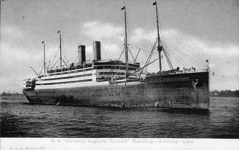 Image of ss Kaiserin Auguste Victoria