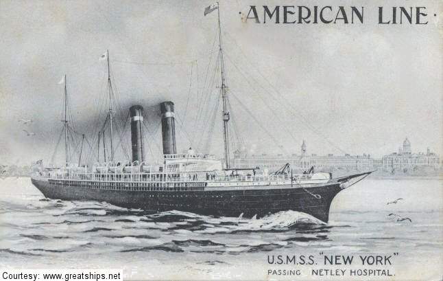 Image of ss New York (American Line)