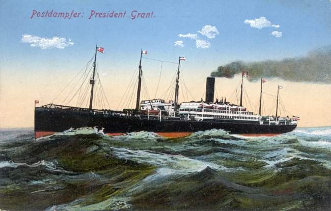 Image of ss President Grant (Hamburg-America Line)