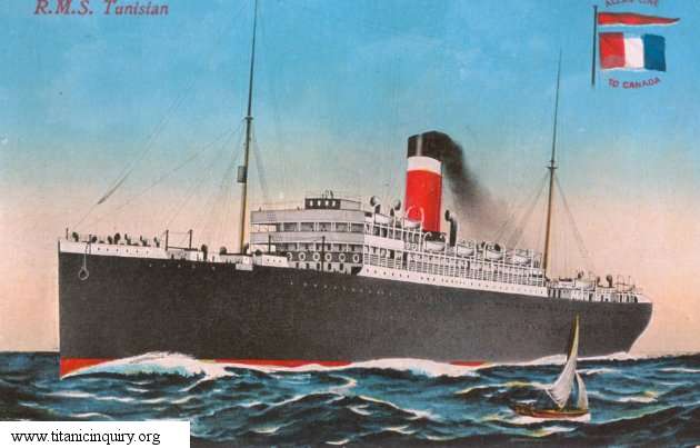 Image of ss Tunisian (Allan Line)