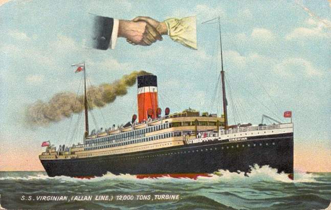 Image of ss Virginian (Allan Line)